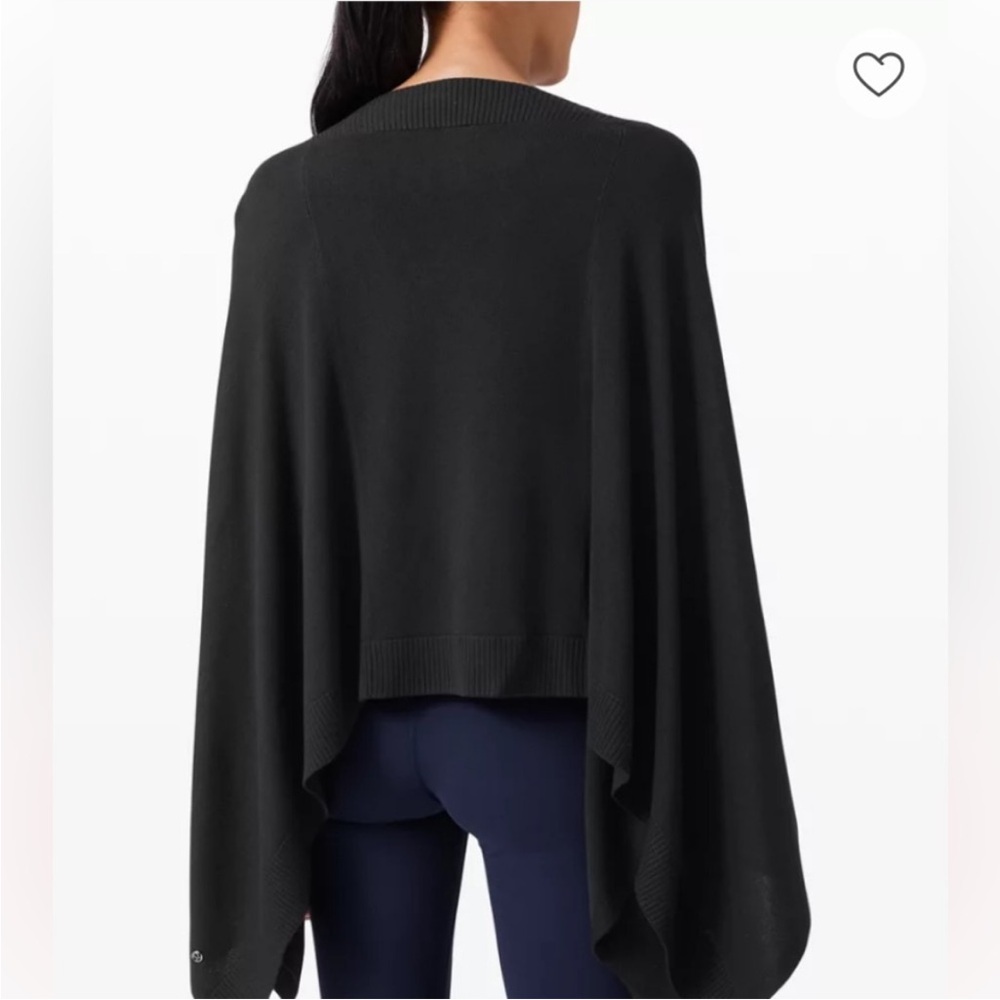 LULULEMON Forward Flow Poncho Sweater OS - Picture 2 of 8